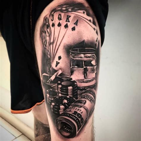 poker tattoo